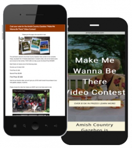 Amish Country Gazebos Facebook Video Contest